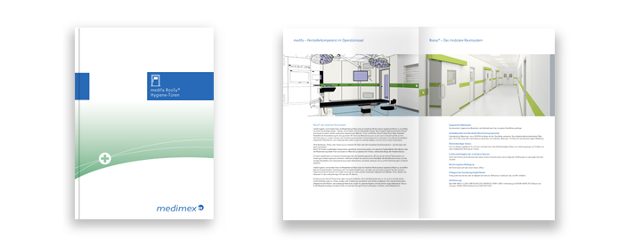 medifa Roosy RaumSysteme Hygiene-Tueren